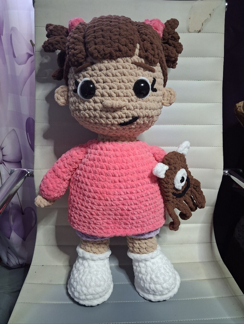 23 Inches Tall Crochet Boo From Monsters Inc
